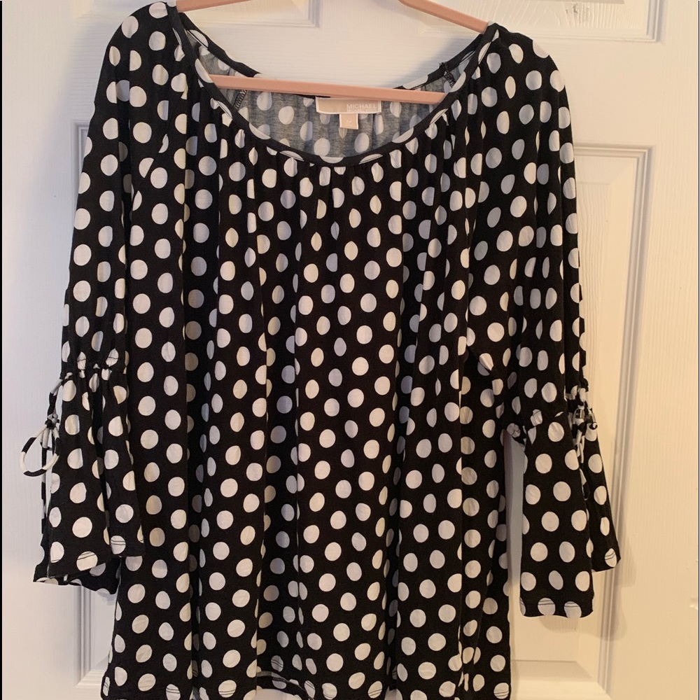 Michael Kors Black and White Ladies Shirt